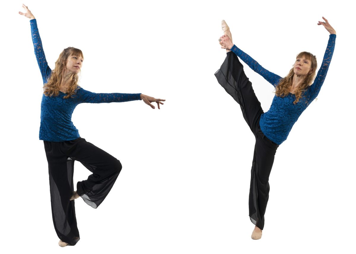 Dance instructor Renee Castillo joined San Antonio College as an adjunct professor this fall, bringing a lifelong passion for dance and an extraordinary story of survival. Photos by Janelle Aléman; composite image by SAC Student News.