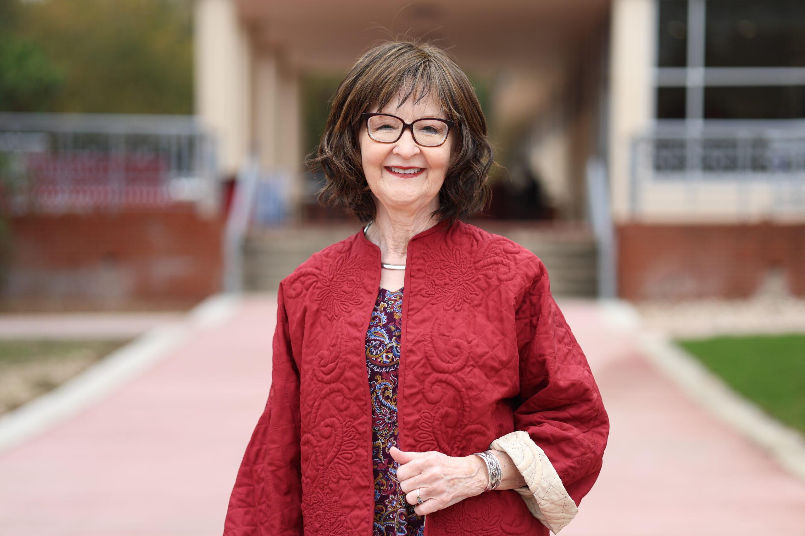 Known for her strict focus on accuracy, balanced reporting and deadlines, Marianne Odom trained a generation of journalists at SAC. Photo by Jacob R. Lopez.