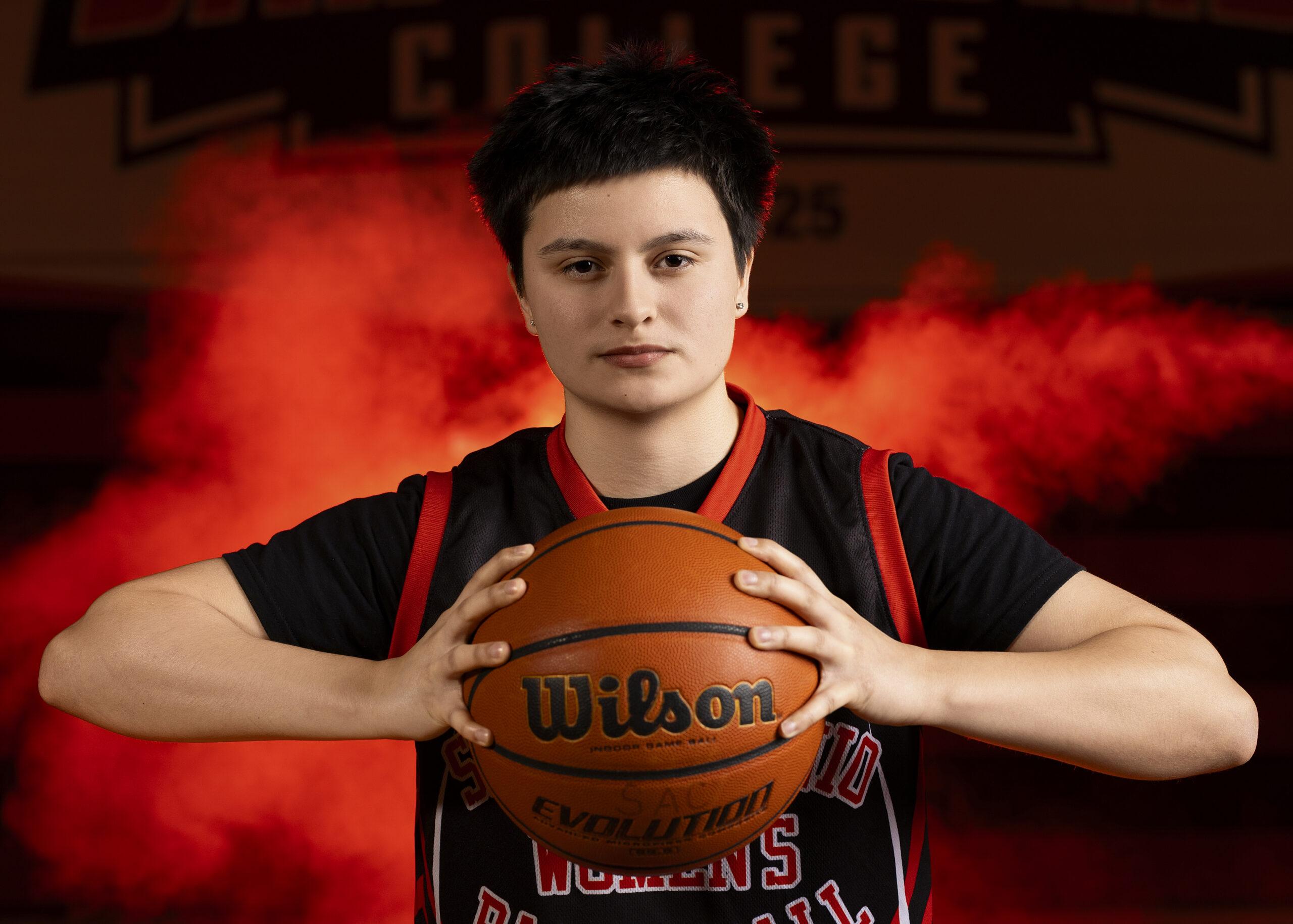 SAC Point Guard Angel Carrisalez. Photo by Janelle Alemán.