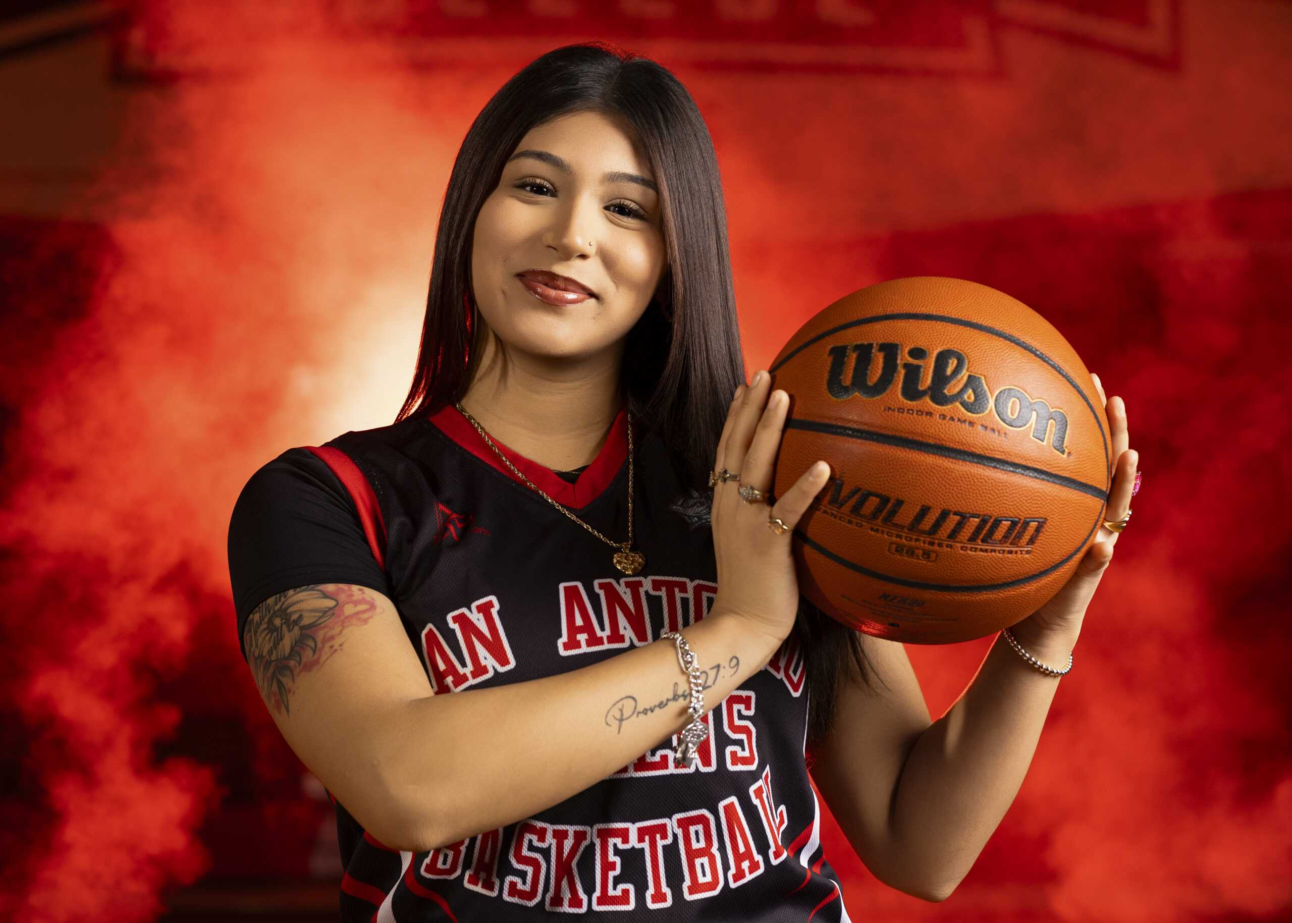 SAC Forward Cimphani Martinez. Photo by Janelle Alemán.